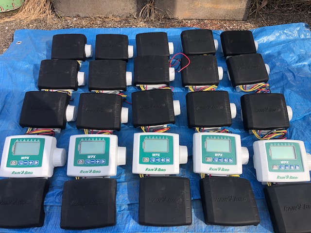 施工事例乾電池式コントローラーWPXの写真